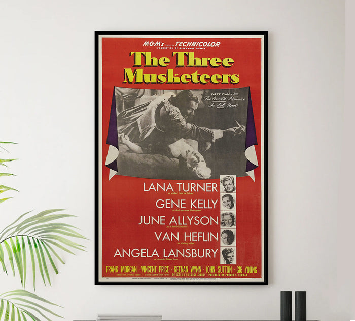 The Three Musketeers 1948 - US - v2 - Classic Movie Poster