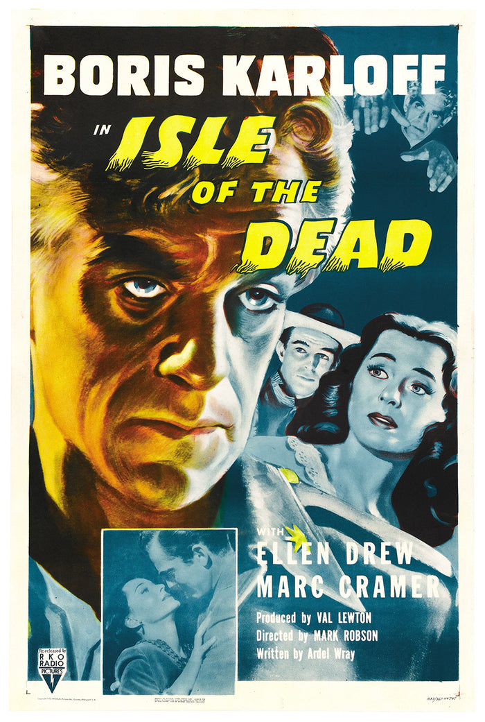 Isle of the Dead 1945 - US - v1 - Classic Movie Poster