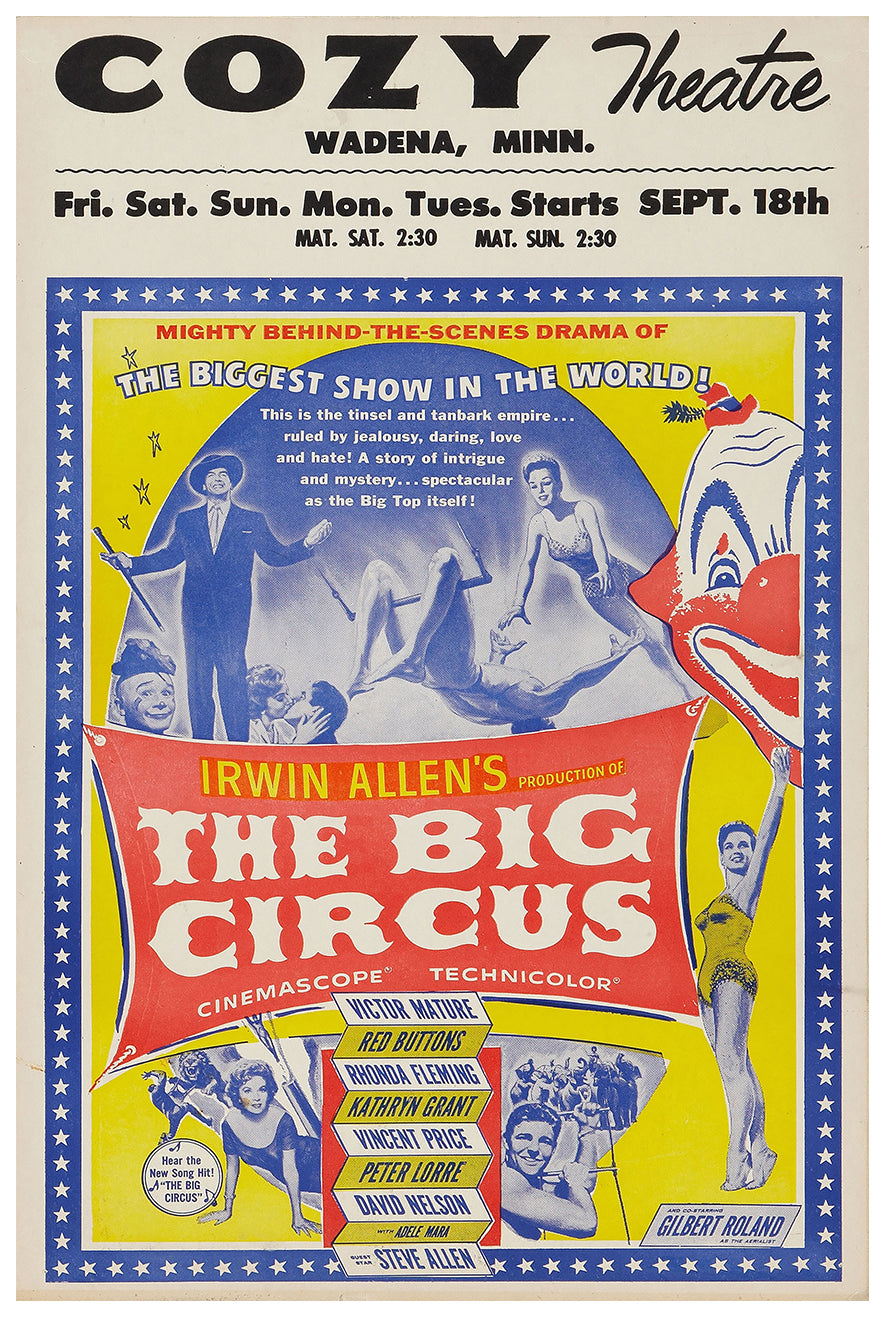 The Big Circus 1959 - US - v6 - Classic Movie Poster