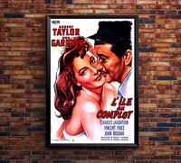 The Bribe 1949 - France - v1 - Classic Movie Poster