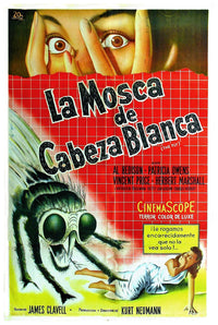 The Fly 1958 - Argentina - v1 - Classic Movie Poster