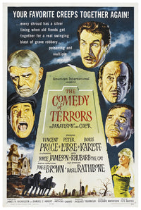 The Comedy of Terrors 1964 - US - v1 - Classic Movie Poster
