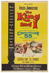 The King and I 1956 - US - v3 - Classsic Movie Poster