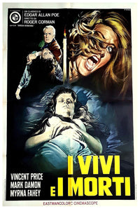 House of Usher 1960 - Italy - v2 - Classic Movie Poster
