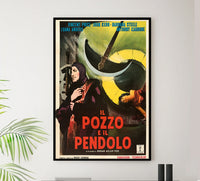 Pit and the Pendulum 1961 - Italy - v1 - Classic Movie Poster