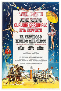 Circus World 1964 - Rita Hayworth - Spain - Classic Movie Poster