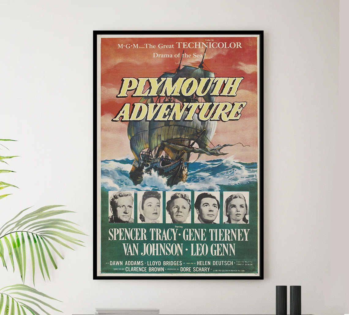 Plymouth Adventure 1952 - US - v1 - Classic Movie Poster