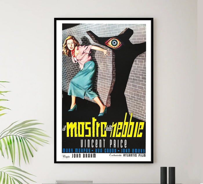 The Mad Magician 1954 - Italy - v1 - Classic Movie Poster