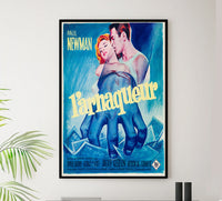 The Hustler 1961 - Paul Newman - France - Classic Movie Poster