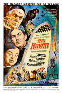 The Raven 1963 - US - v1 - Classic Movie Poster
