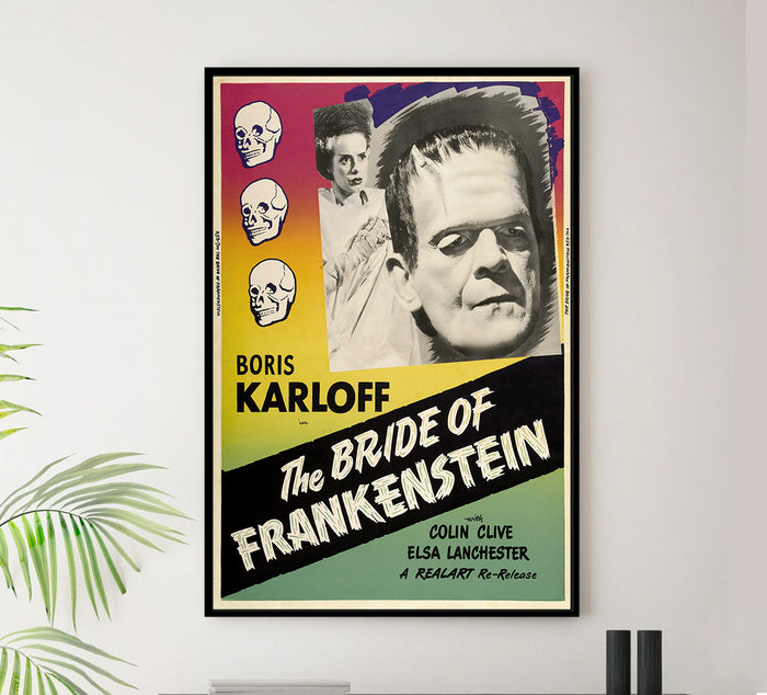 Bride of Frankenstein 1935 - US - v4 - Classic Movie Poster