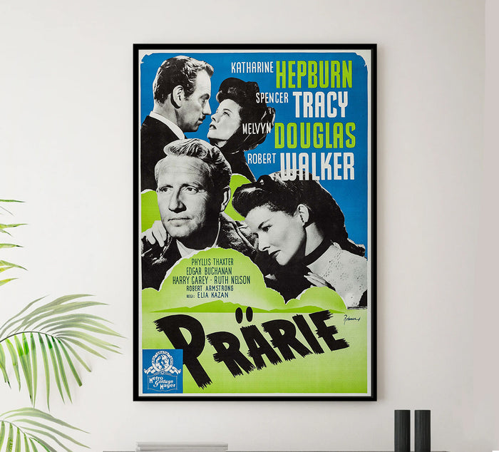The Sea of Grass 1947 - Sweden - v1 - Classic Movie Poster