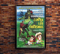 Bud Abbott Lou Costello Meet Frankenstein 1948 - Spain - v1 - Classic Movie Poster