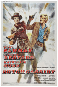 Butch Cassidy and the Sundance Kid 1969 - Paul Newman - Italy (2) - Classic Movie Poster