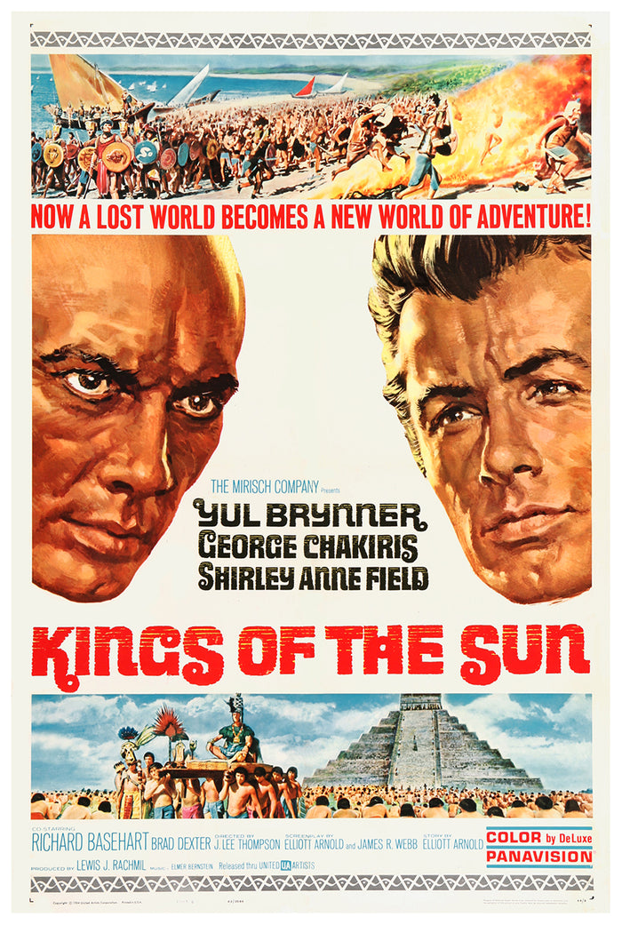 Kings of the Sun 1963 - US - v1 - Classsic Movie Poster