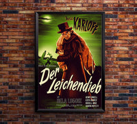 The Body Snatcher 1945 - Germany - v1 - Classic Movie Poster
