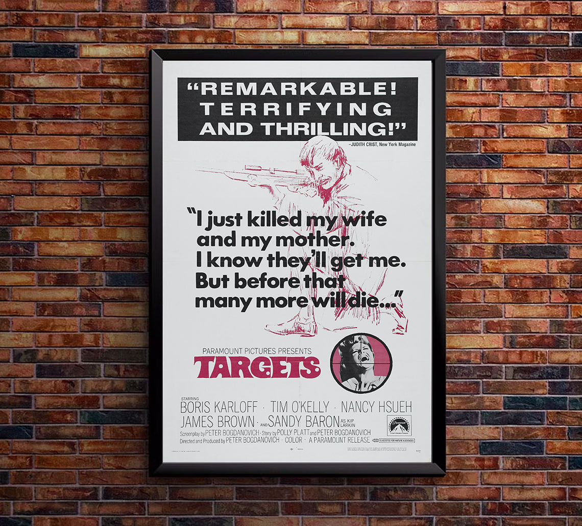Targets 1968 - US - v1 - Classic Movie Poster