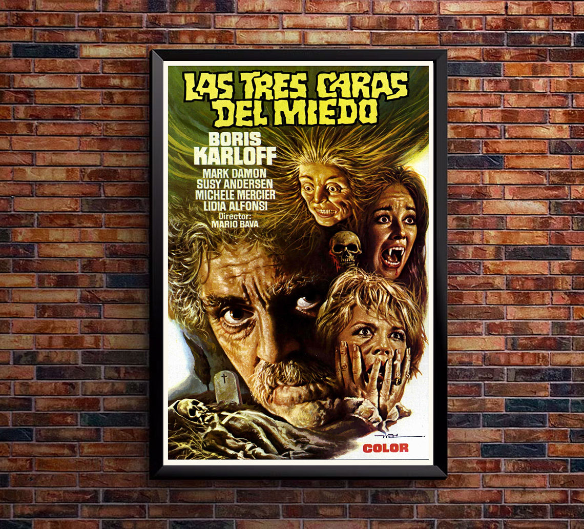I tre volti della paura 1963 - Spain - v1 - Classic Movie Poster