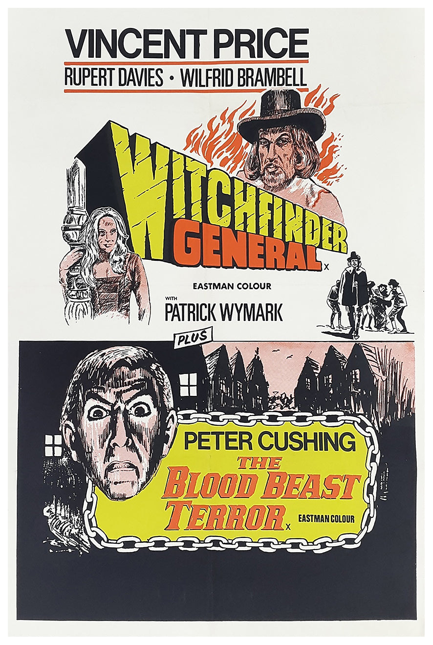 Witchfinder General 1968 - United Kingdom - v3 - Classic Movie Poster