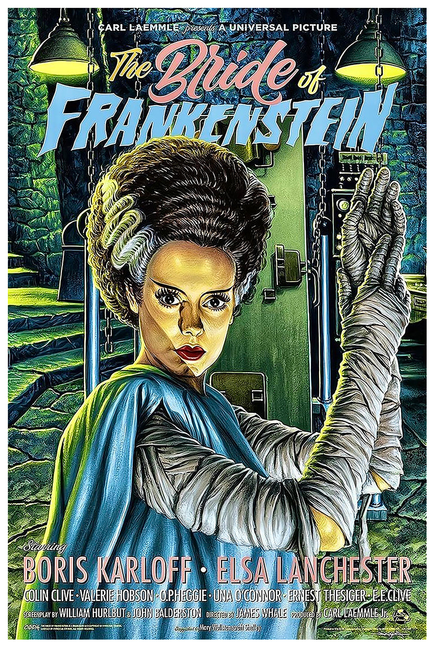 Bride of Frankenstein 1935 - US - v29 - Classic Movie Poster