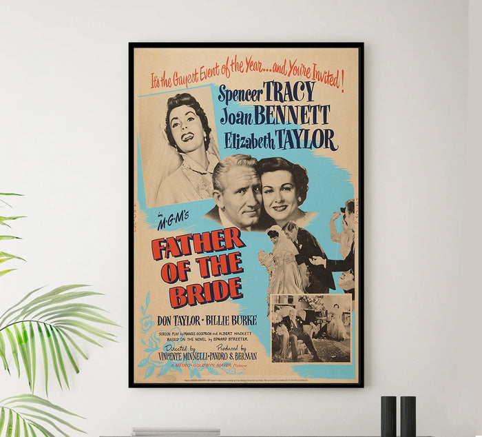 Father of the Bride 1950 - US - v4 - Classic Movie Poster