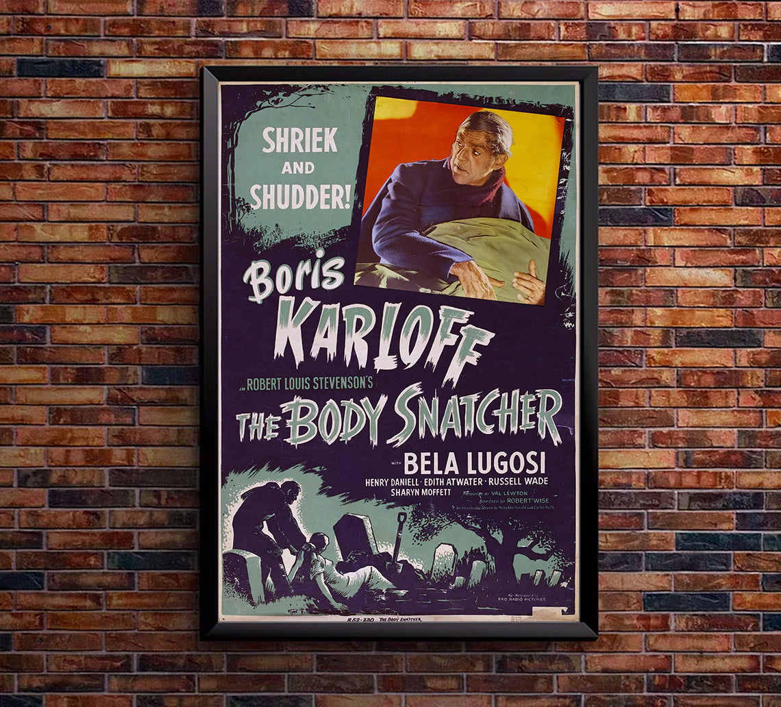The Body Snatcher 1945 - US - v4 - Classic Movie Poster