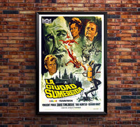 War-Gods of the Deep 1965 - Spain - v1 - Classic Movie Poster