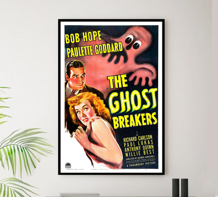 The Ghost Breakers - 1940 - Vintage Movie Poster