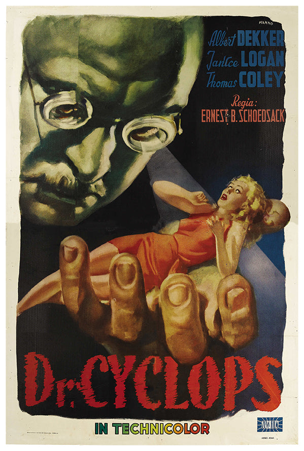 Dr Cyclops - 1940 v2 - Vintage Movie Poster