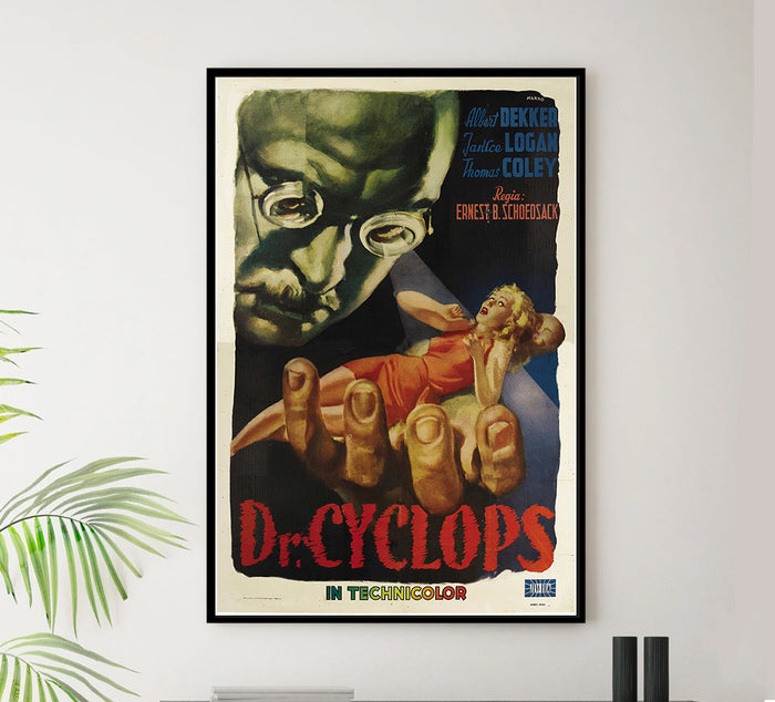 Dr Cyclops - 1940 v2 - Vintage Movie Poster