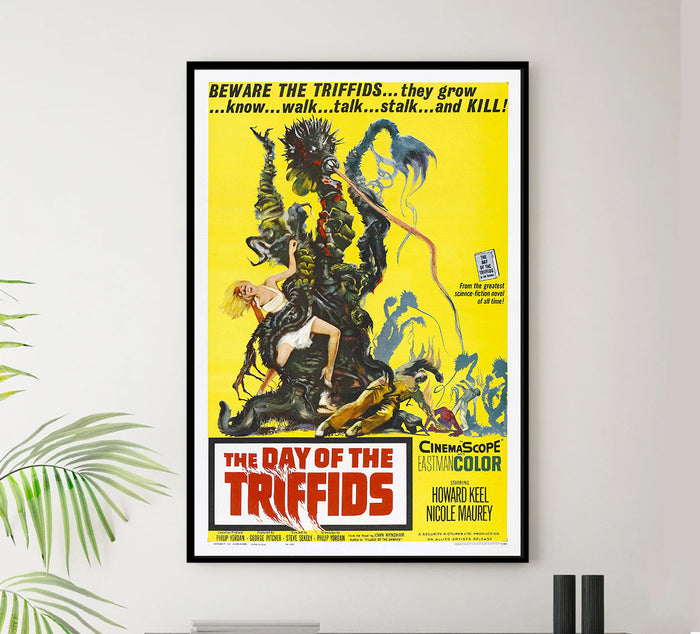 The Day of the Triffids - 1963 - Vintage Movie Poster