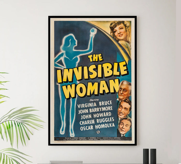 The Invisible Woman - 1940 - Vintage Movie Poster