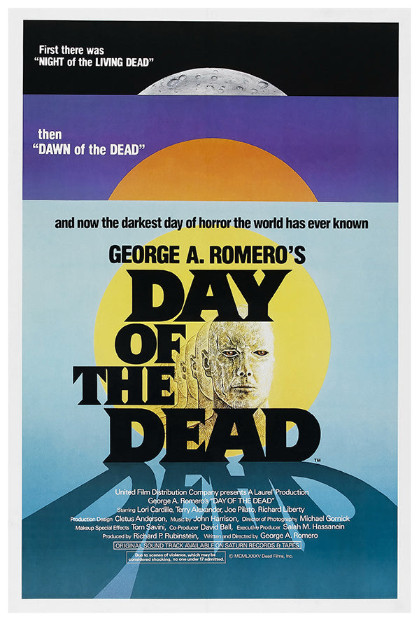 Day of the Dead - 1985 - Vintage Movie Poster