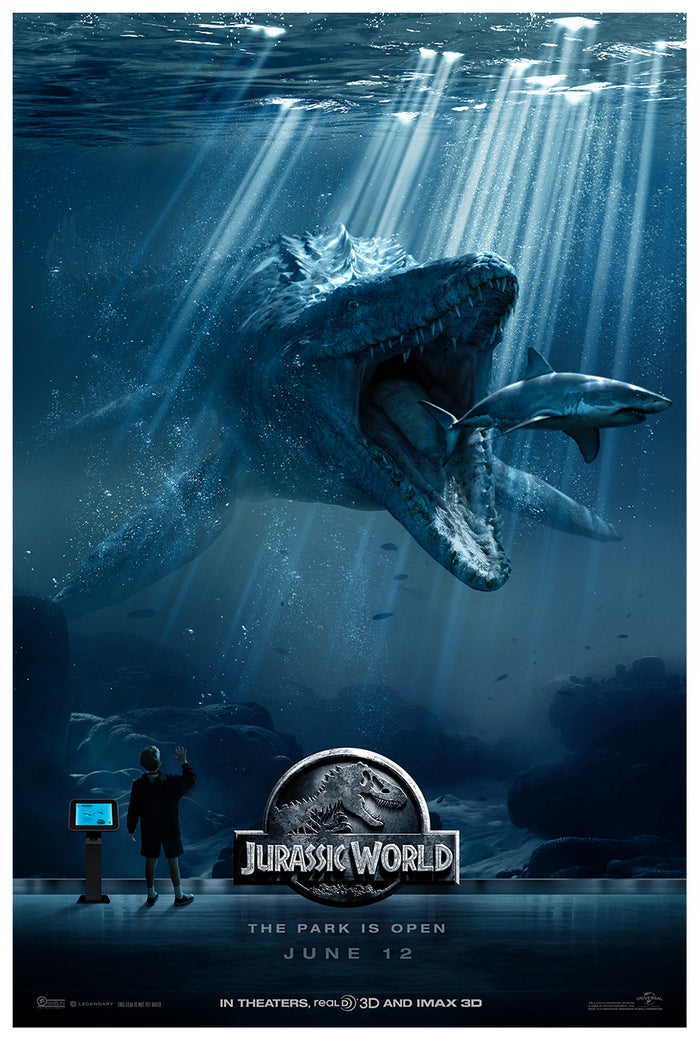 Jurassic World - 2015 - Movie Poster - US Release - Teaser v3