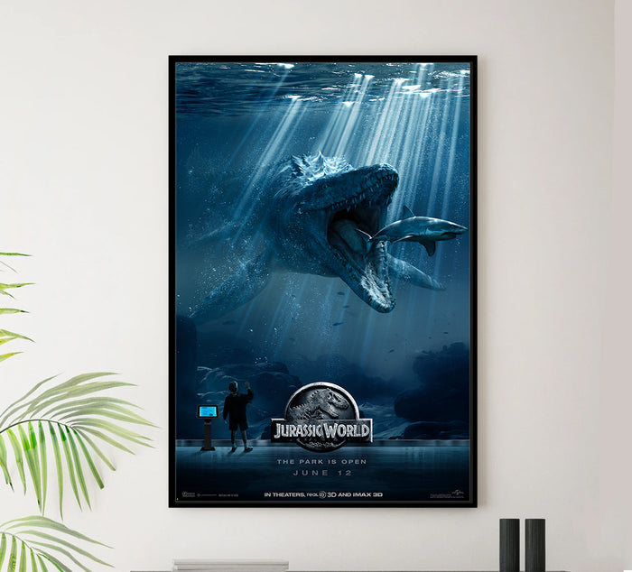 Jurassic World - 2015 - Movie Poster - US Release - Teaser v3