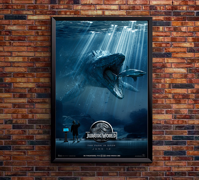 Jurassic World - 2015 - Movie Poster - US Release - Teaser v3