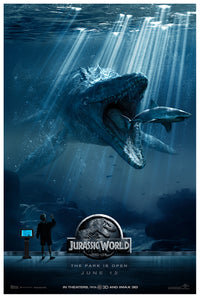 Jurassic World - 2015 - Movie Poster - US Release - Teaser v3