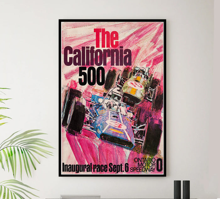 The California 500 - 1970 - Vintage Movie Poster