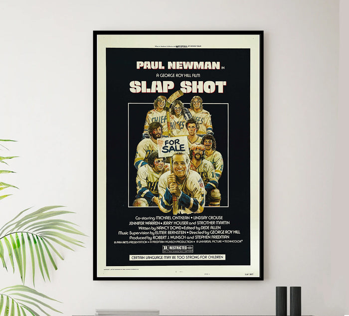 Slap Shot - 1975 - Vintage Movie Poster