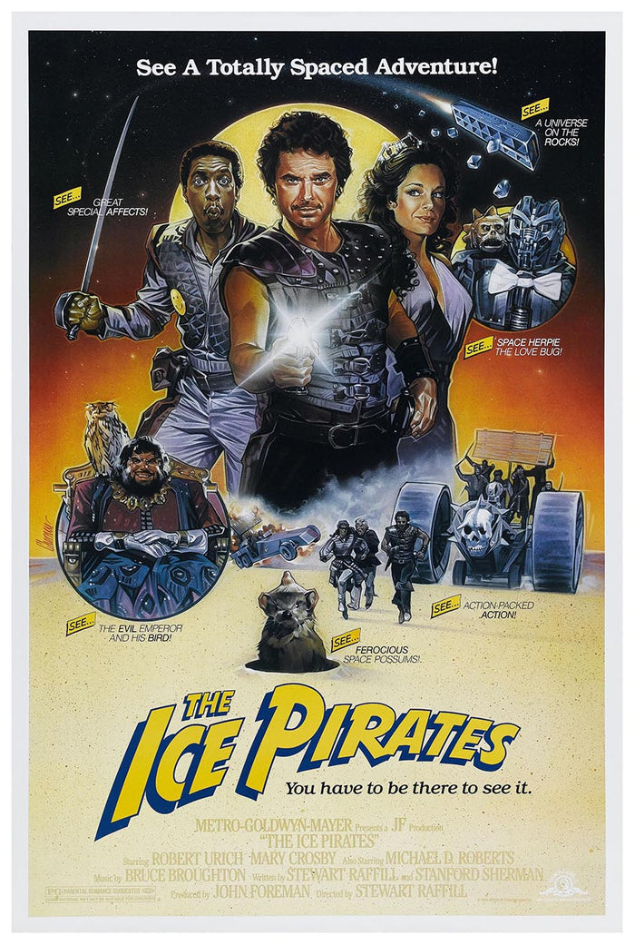 The Ice Pirates - Vintage Pirate Classic Movie Poster