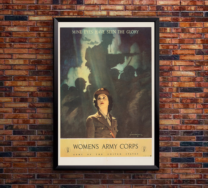Women's Army Corps - US Army - WW2 Poster