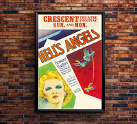 Hell's Angels - Jean Harlow - Howard Hughes - 1930 - Movie Poster 2