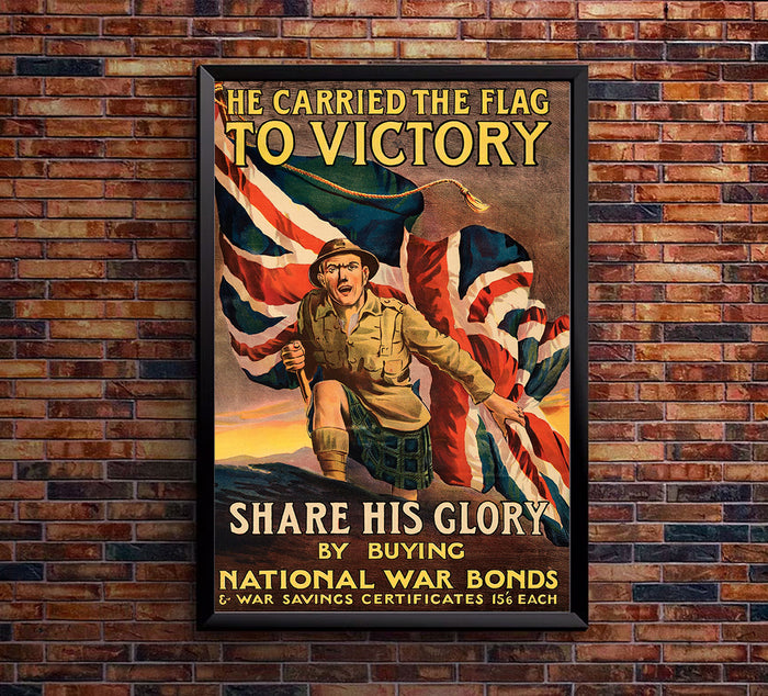 National War Bonds - UK - WW2 Poster