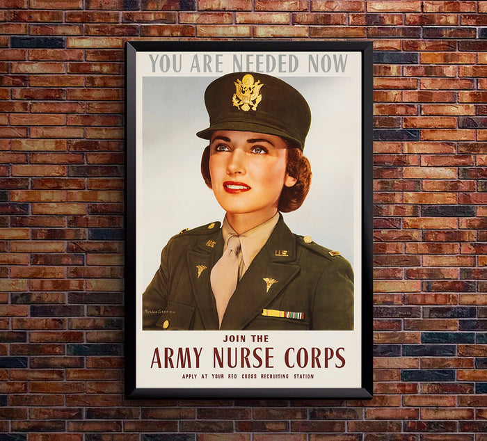 Join the Army Nurse Corp - WW2 Poster