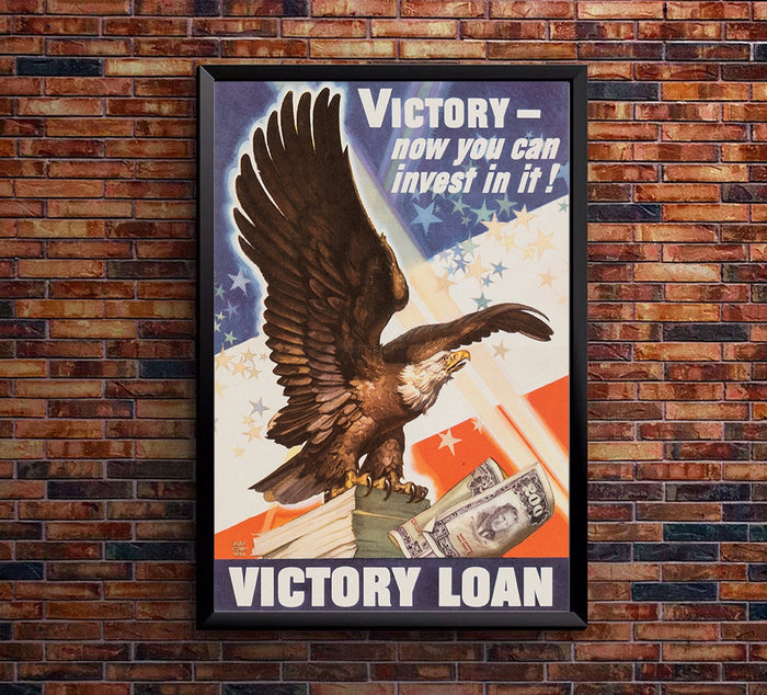 Victory Loan - Eagle - WW2 Poster