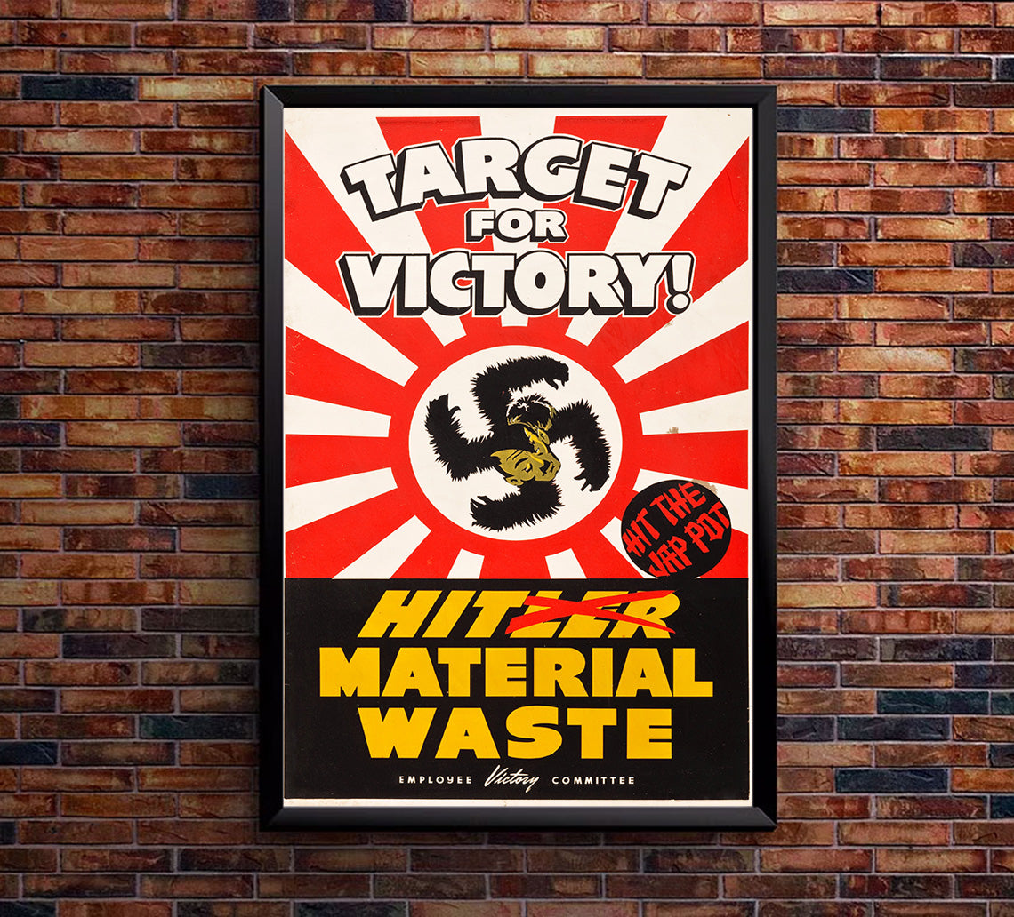 Target for Victory - WW2 Poster