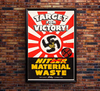 Target for Victory - WW2 Poster