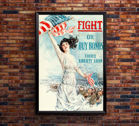 Thir Liberty Loan - War Bonds - WW1 Poster