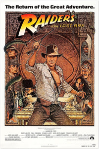 Raiders of the Lost Ark - Indiana Jones - Movie Poster - US Version #1