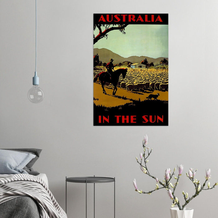 Australia - In the Sun Travel Poster